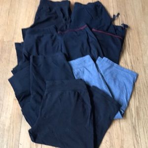 Lot of 7 capri leggings size large